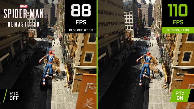 Marvel's Spider-Man Remastered PC | 4K NVIDIA DLSS Comparison